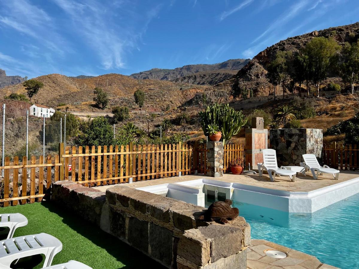 Casa Rural La Limera Con Piscina Privada Santa Lucia Exterior foto