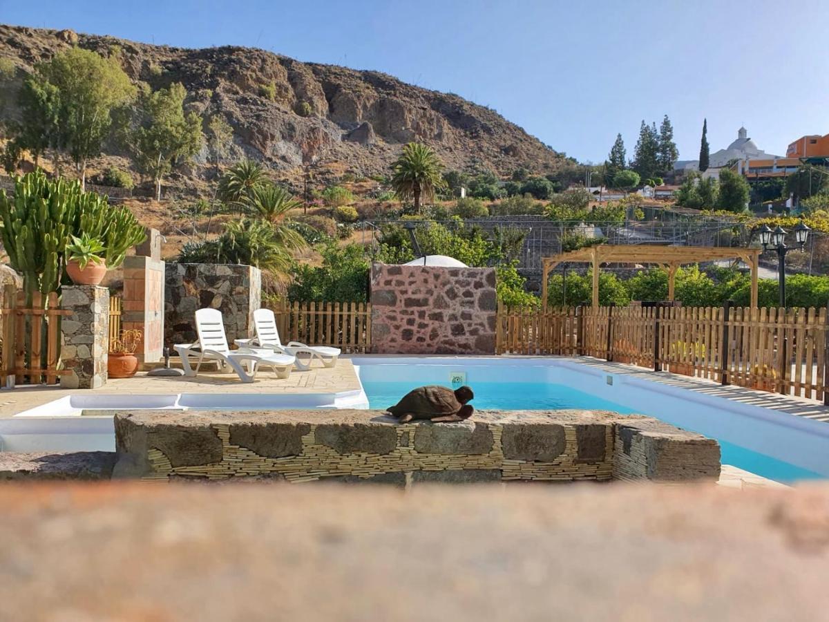 Casa Rural La Limera Con Piscina Privada Santa Lucia Exterior foto