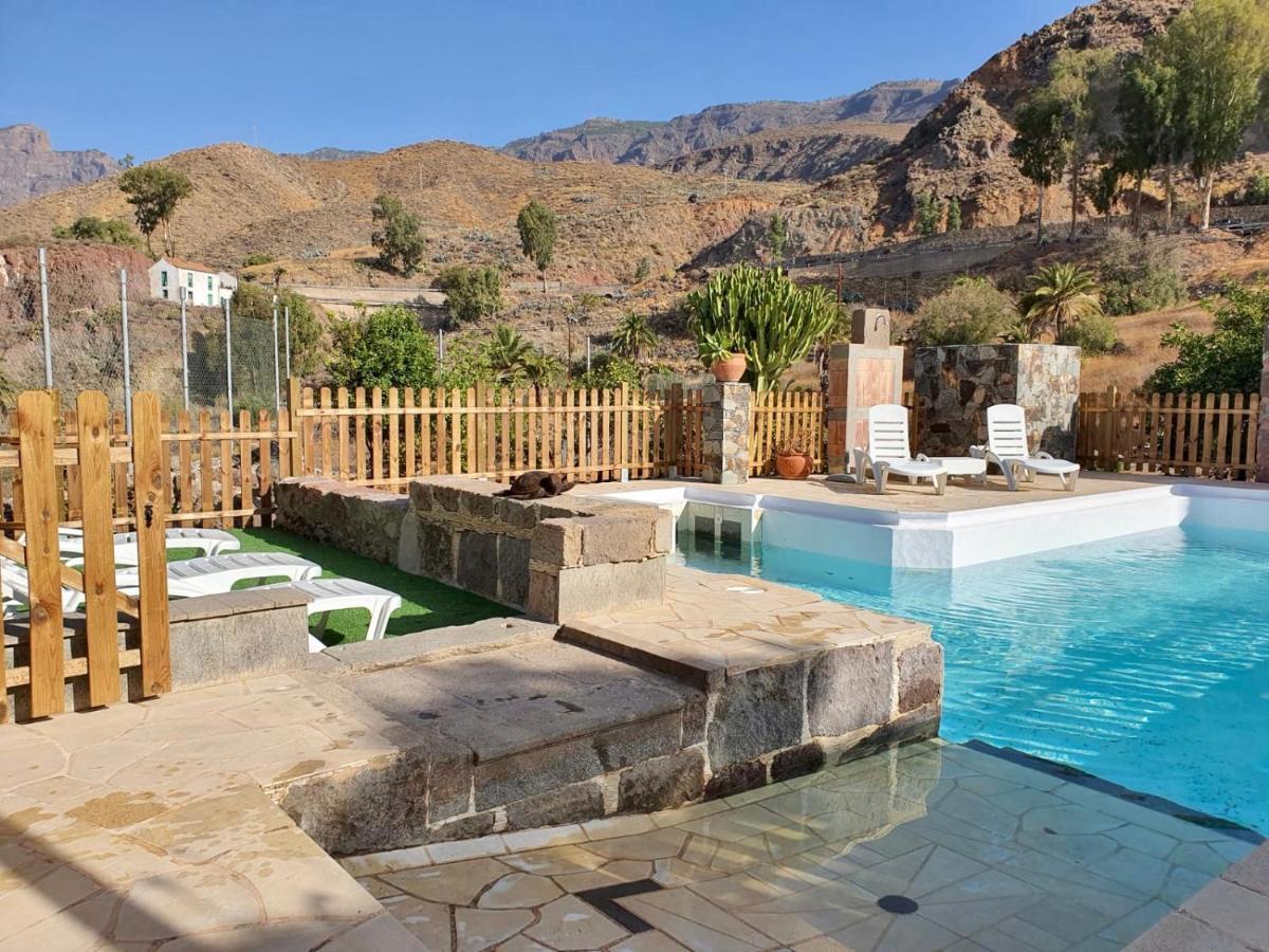 Casa Rural La Limera Con Piscina Privada Santa Lucia Exterior foto