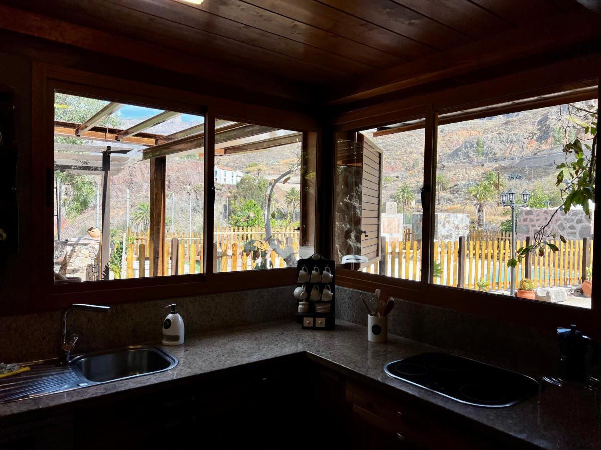 Casa Rural La Limera Con Piscina Privada Santa Lucia Exterior foto