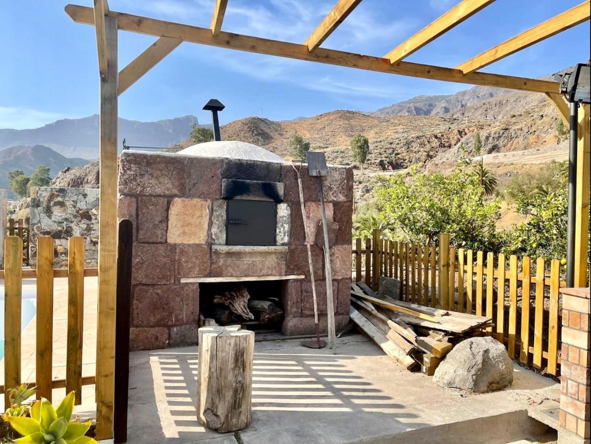 Casa Rural La Limera Con Piscina Privada Santa Lucia Exterior foto