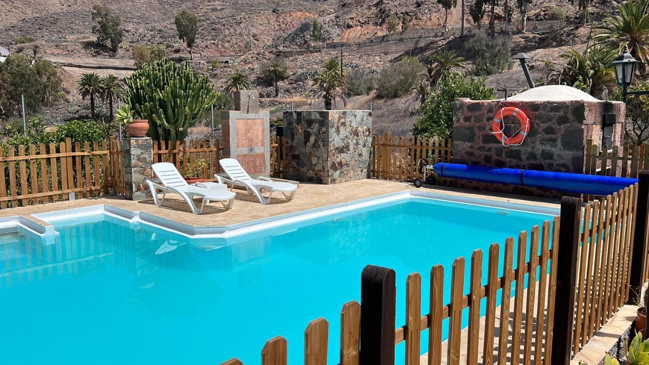 Casa Rural La Limera Con Piscina Privada Santa Lucia Exterior foto